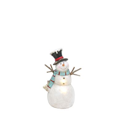 APAC Snowman with Blue Scarf - 58cm XMA8828