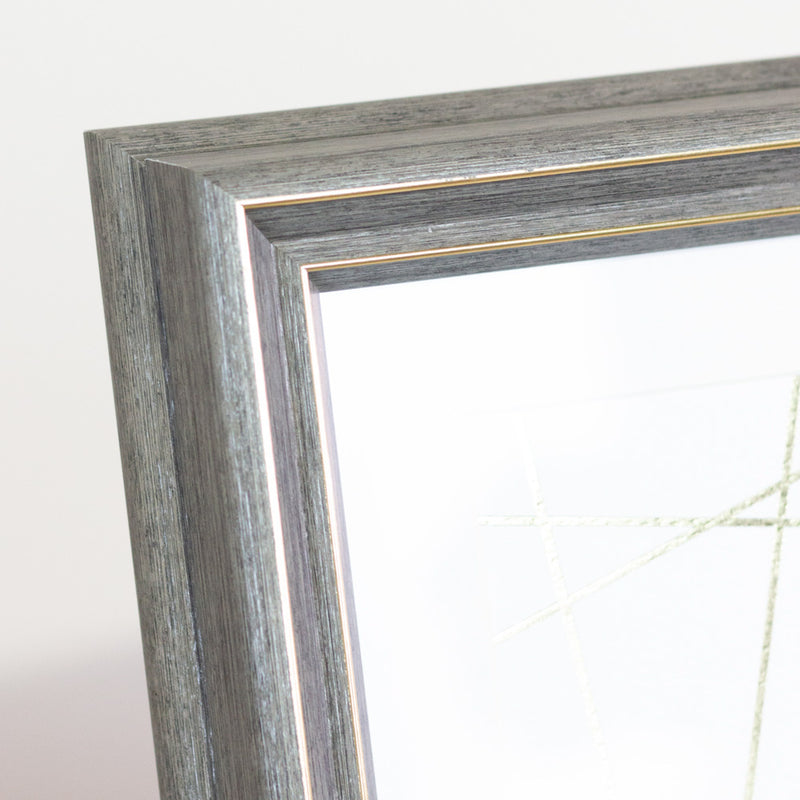 Tara Gallery photo frame 5 x 7 gold ridge