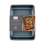 Denby Eclipse Finish Set Of 2 Roasting Trays