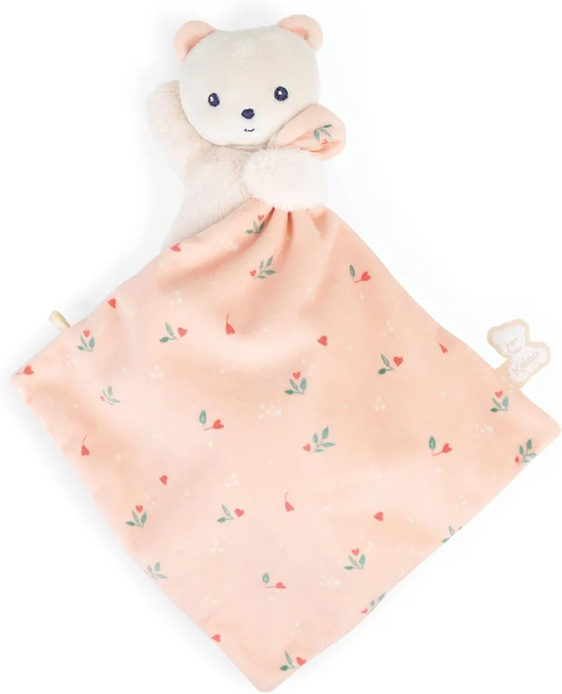 Kaloo Doudou Bear Comforter Leaves of Love