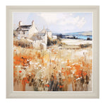 Art Meadow Retreat Framed Canvas