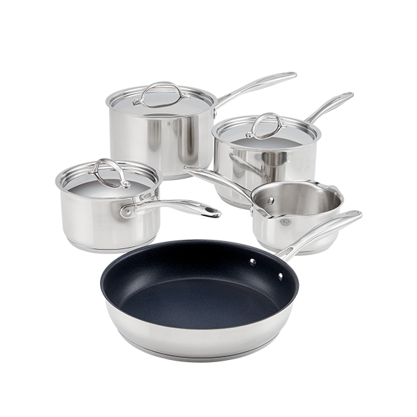 Stellar Profile 5 Piece Saucepan Set