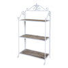 Chic Antique Shelving Unit with 3 shelves in Wood