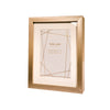 Tara Gallery photo frame 5 x 7 champagne