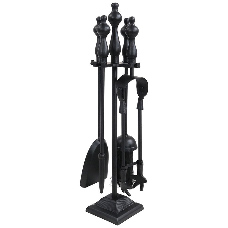 WJS BLACK GLENARM COMPANION SET 13x13x48cm