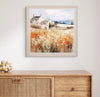 Art Meadow Retreat Framed Canvas