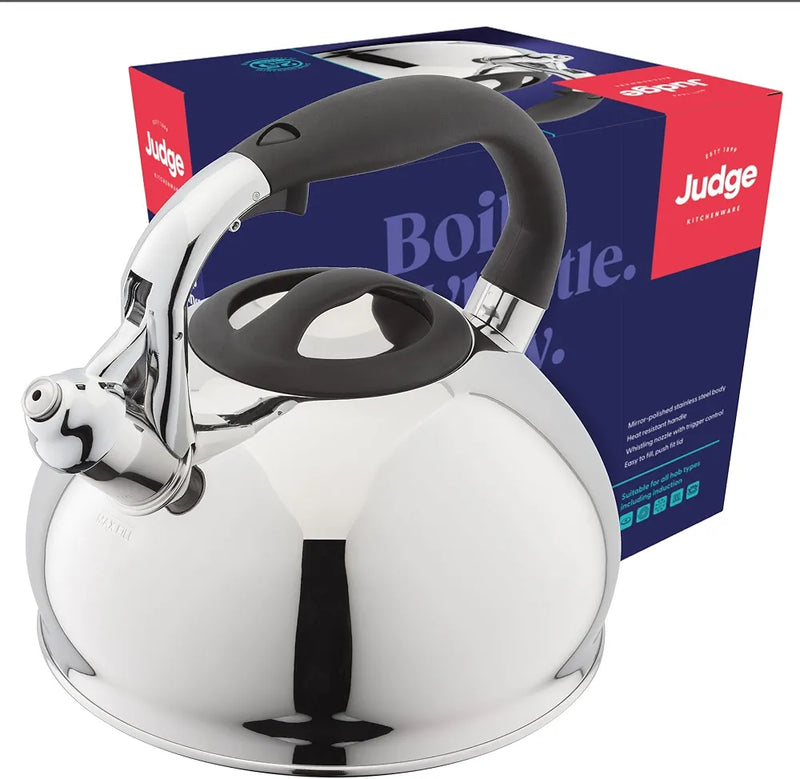 Judge 2.2L Stove Top Whistling Kettle
