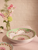 Cath Kidson Strawberry Melamine Picnic Serving Bowl