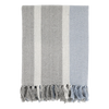 Chic Antique Aix Throw of surplus yarn French Grey & Sky