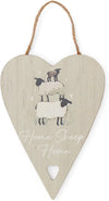Cooksmart Highland Sheep Plaque Home Sweet Home