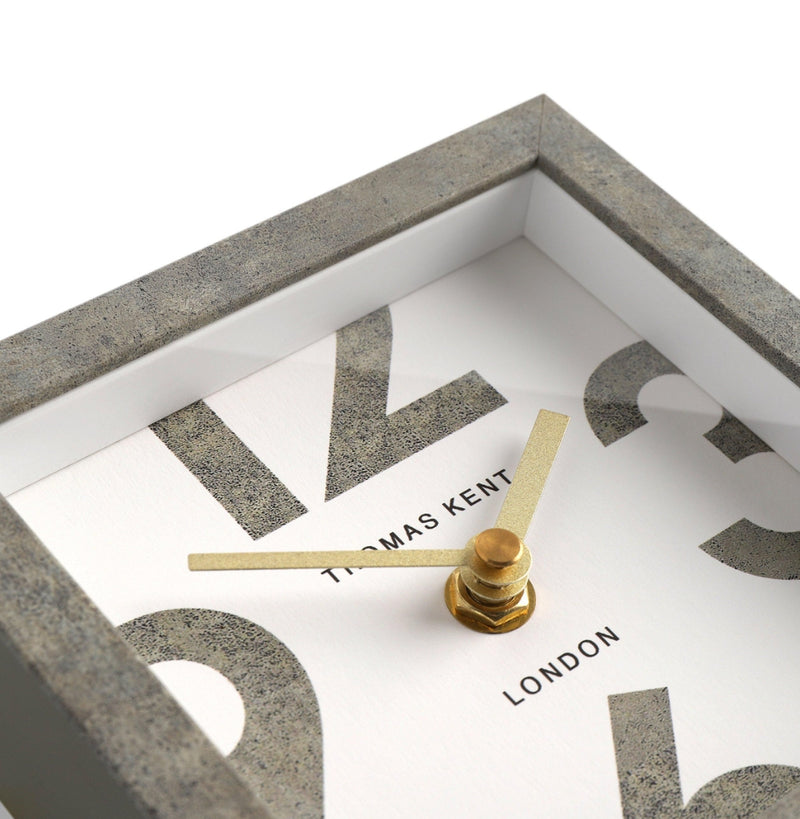 Thomas Kent Nordic Mantel Clock Green