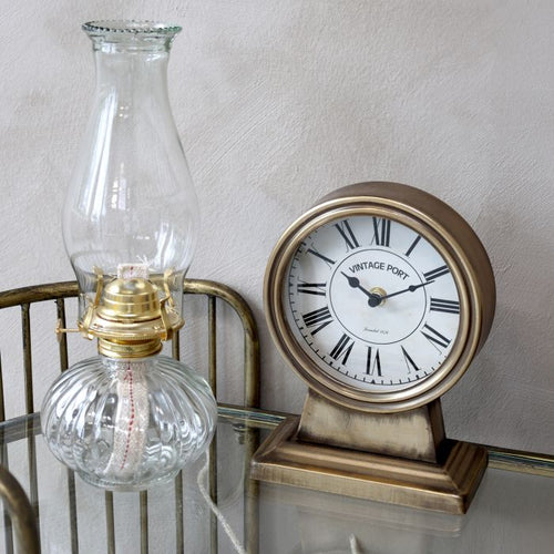 Chic Antique Table / Mantel Clock