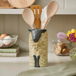 Cooksmart Highland Sheep Utensil Pot/ Vase