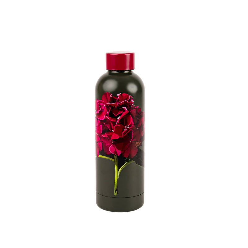 Beau Hydrangea Drinks Bottle 500ml Dark Stone