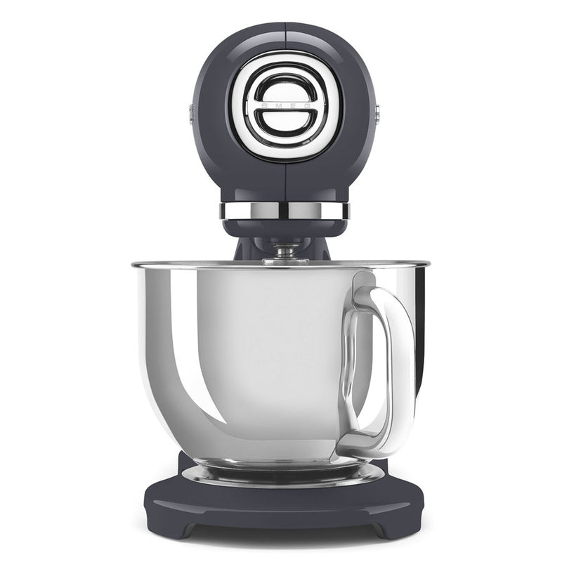 Smeg Retro Design Stand Mixer in Slate Grey