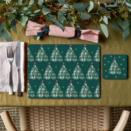 Denby Evergreen Set Of 6 Placemats