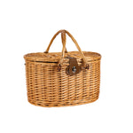 Beau Strawberries & Cream 2 Person Insulated Filled Picnic Basket