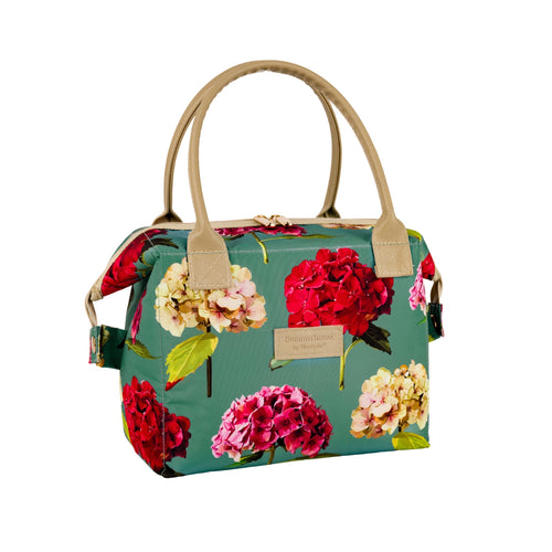 Beau SK Hydrangea Convertible Lunch Bag Teal