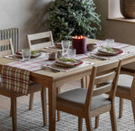 Gallery Heritage Christmas Check Table Runner