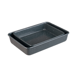 Denby Eclipse Finish Set Of 2 Roasting Trays
