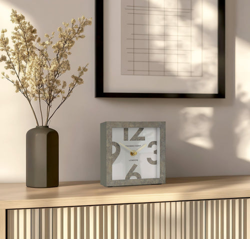 Thomas Kent Nordic Mantel Clock Green
