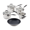 Stellar Flow 5 Piece Draining Saucepan Set