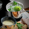 Stellar Flow 5 Piece Draining Saucepan Set