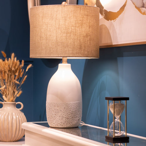 Tara Living Kaylee ceramic table lamp 64cm