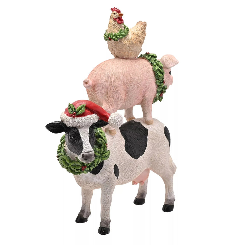 WID Resin Christmas Farm Animals