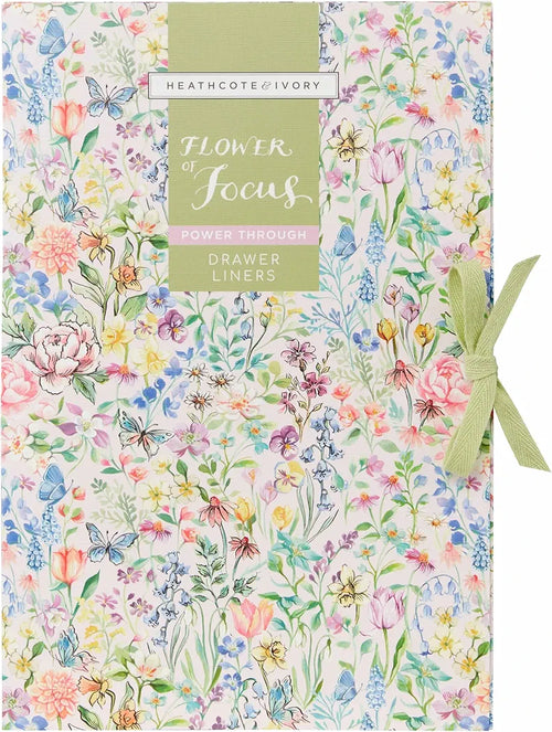 Heathcote & Ivory Flower Focus Power Through 6 Drawer Liners
