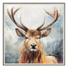 ART Looking On Framed Canvas