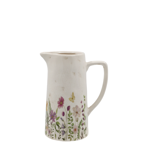 Chic Antique Avignon Jug w. floral motif