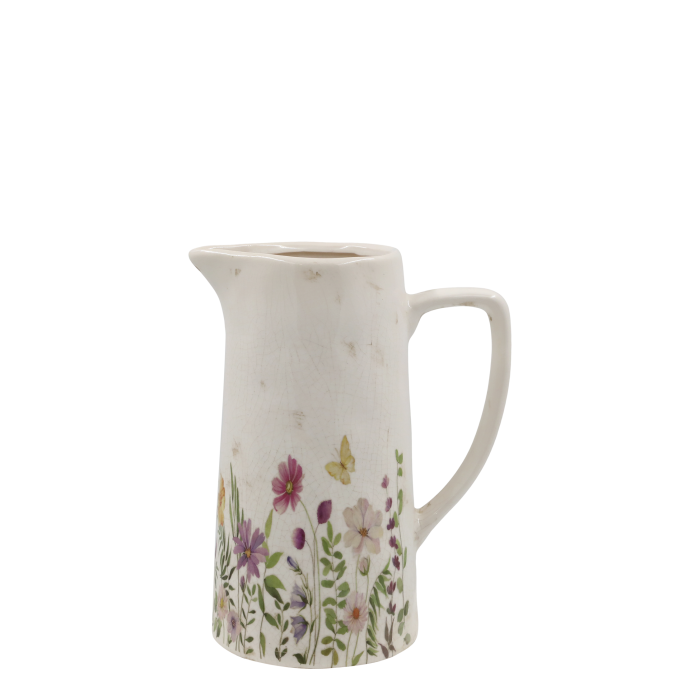 Chic Antique Avignon Jug w. floral motif