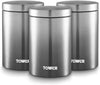 Tower Infinity Ombre Set of 3 Canisters - Graphite
