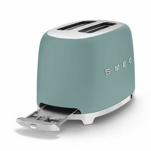 Smeg Matte Emerald Green 2 Slice Toaster