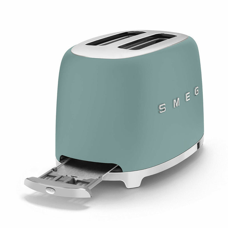 Smeg Matte Emerald Green 2 Slice Toaster