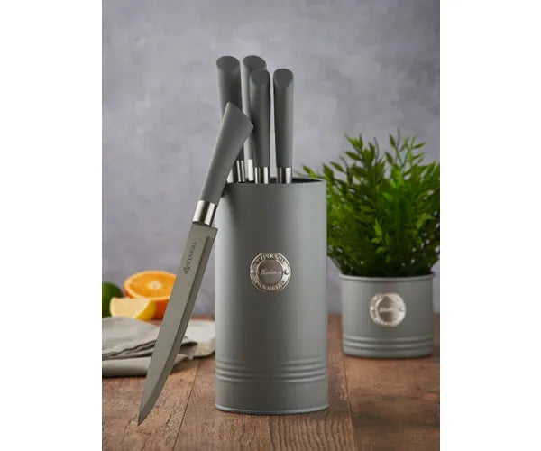 Typhoon living grey knife block