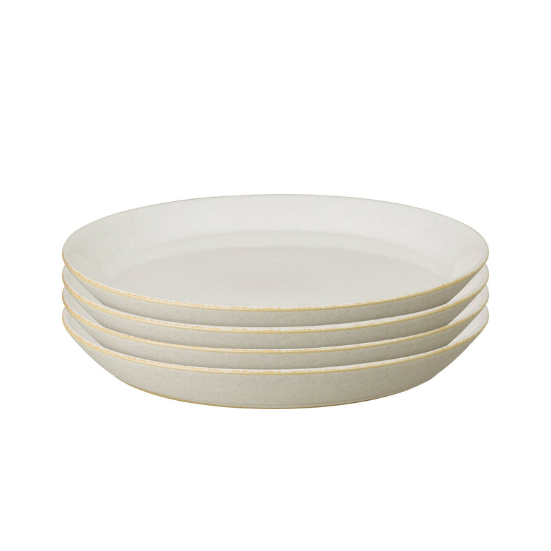 DENBY Impression Cream Dinner Plate Set of 4
